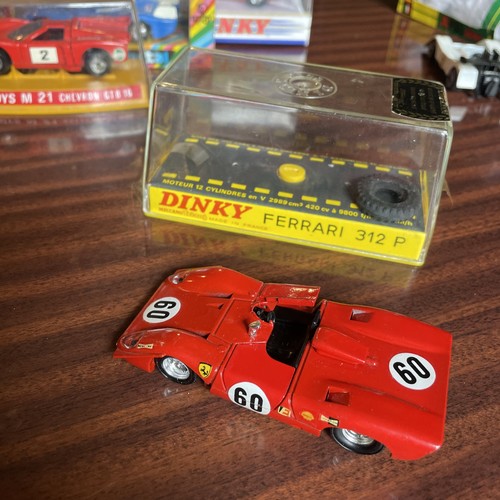 French dinky 1432 ferrari - french,