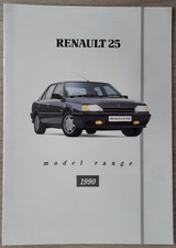 Renault 25 Brochure 1990 - GTS