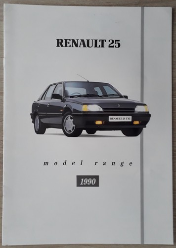 Renault brochure 1990 - renault, gts