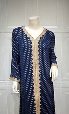 Long Maxi Dress Embroidered, Summer, Party, Evening dress, top, Medium size 