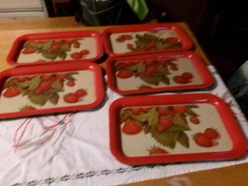 Vtg metal shabby chic - ,