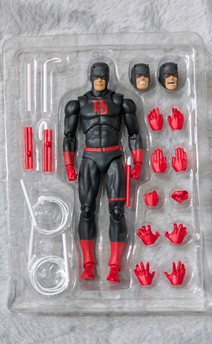 Toys black daredevil action - toys,