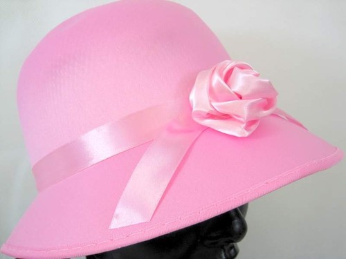 Women elegant cloche hat - cloche,