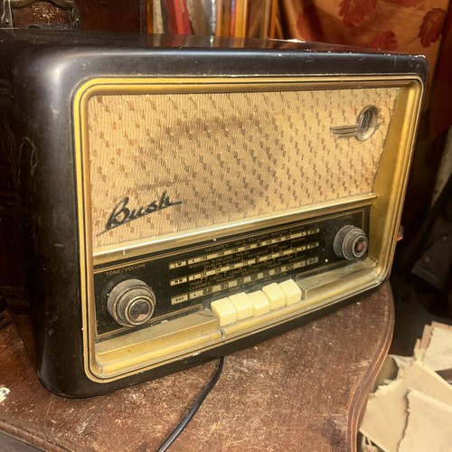 Bush bakerlite vintage radio - bakerlite,