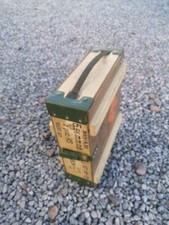 Genuine Polish Army AK101 5.56 x 45 Wooden Ammo hamper Box