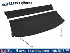 BMW X1 2009 - 2014 E84 REAR PARCEL SHELF BLACK LOAD BOOT COVER BLIND BOTH PIECES