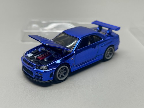 Nissan skyline blue gt - nissan,