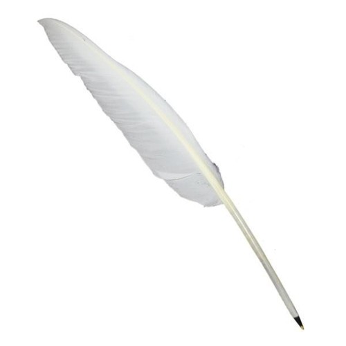 Goose feather quill ball - goose,