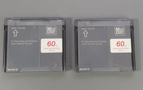 Sony original minidiscs 60 - sony,