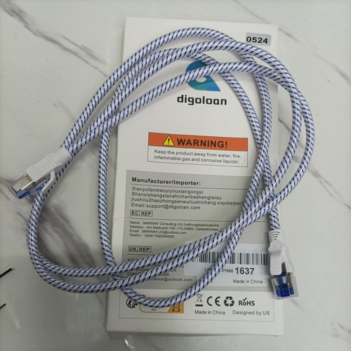 Flat cat8 network - network, cable