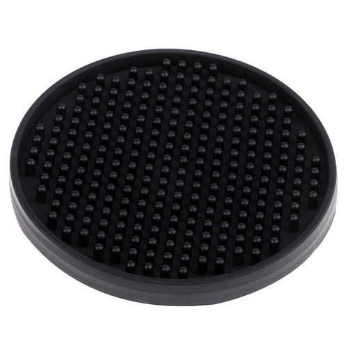 Round glass coasters - round, soft