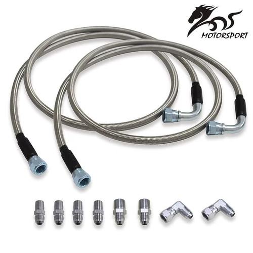 Braided transmission cooler - braided,
