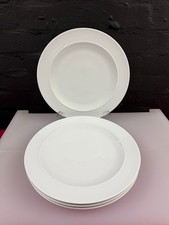 White By Denby Dinner Plates