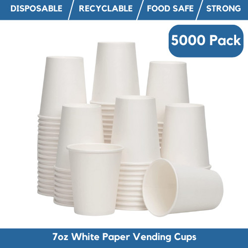 7oz white paper - white,