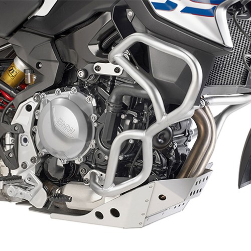 Stainless steel engine guard - stainless,