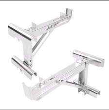 Ladder Jacks Adjustable Stabilizer Tripod Steel Support Bracket Kit 2PCS