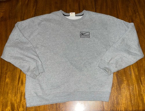 Vtg nike stussy sweatshirt - vtg,