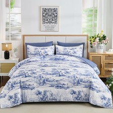 Blue Comforter Set Queen, 7