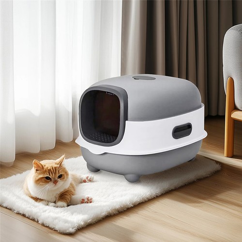 Self cleaning cat litter - self, tray
