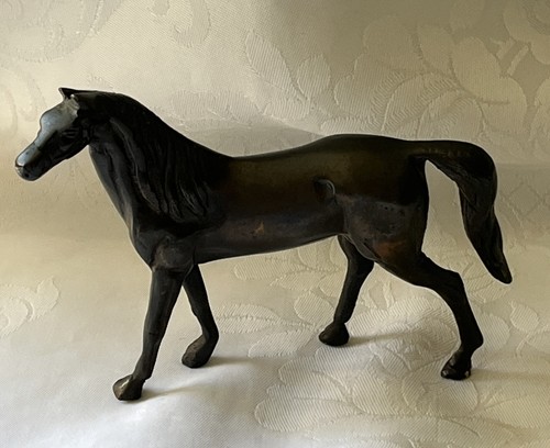 Bronze horse figurine - bronze,