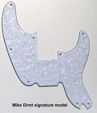 Pickguard for Fender / Squier MIKE DIRNT Precision P Bass: many colours, NEW