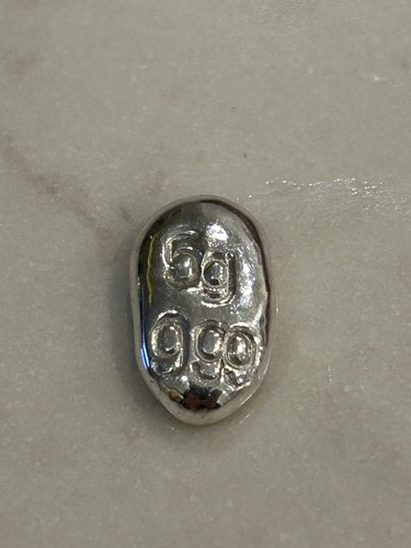 Silver ingot bar 5gram 999 - ingot,