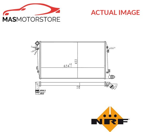 Engine cooling radiator nrf - cooling,