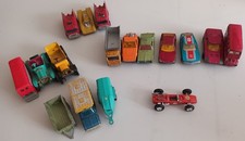 Vintage Diecast Car Bundle. Matchbox, Husky, Corgi Etc. 1:64 Scale. 70s/80s 