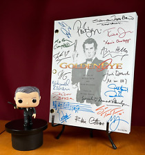 GoldenEye Script Signed- Autograph Reprints- Pierce Brosnan- James Bond 007