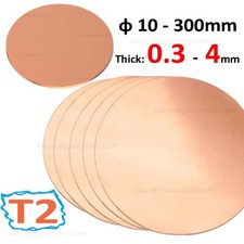 Round pure Copper Metal discs