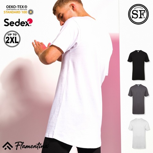 Mens long cut urban shirt - mens,