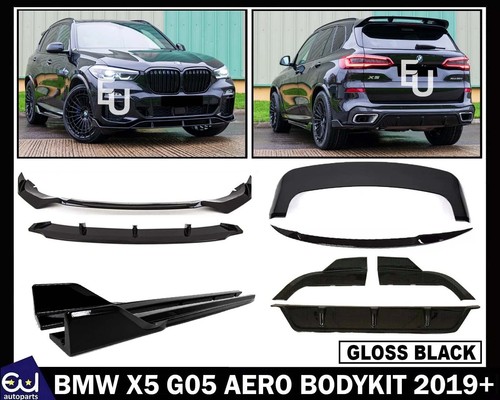 Gloss black body kit - body,