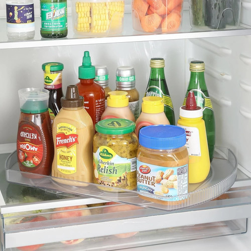 Clear lazy susan rotating - susan,