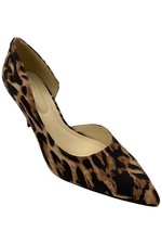 Jessica Simpson Women's Darnis Heels Natural/Leopard/Suede
