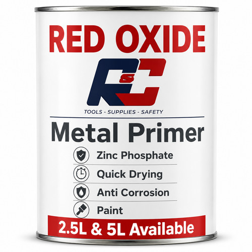 Red oxide metal primer paint - red,