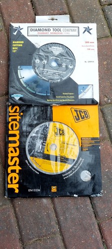 300mm diamond cutting disc - cutting, 12"
