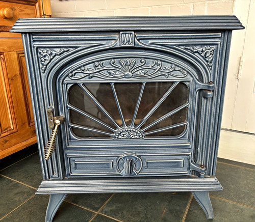Antique beautiful blue - , enamel