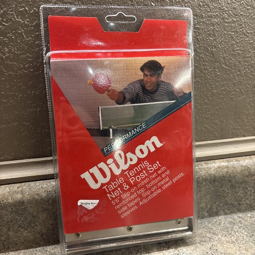 Wilson table tennis net and