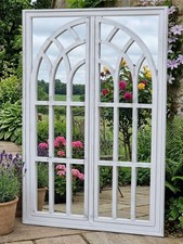 Ex Large Rustic White Window