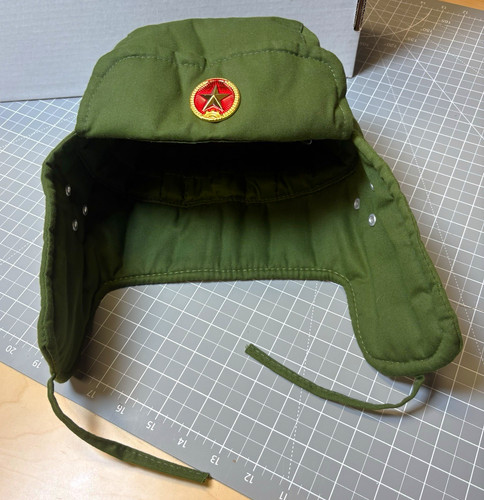 Green quilted replica soviet - quilted,
