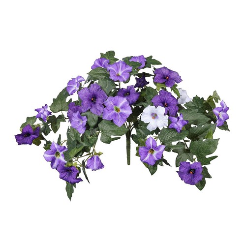 Artificial petunias flowers - artificial, uv