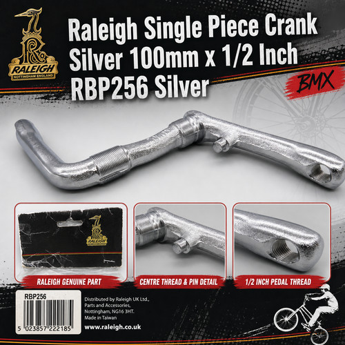 Raleigh single piece crank - raleigh,