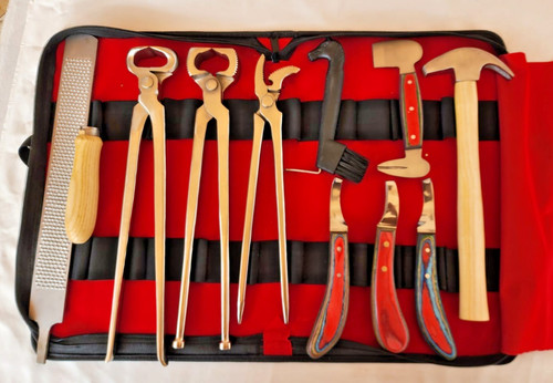 Professional farrier tools kit - professional,