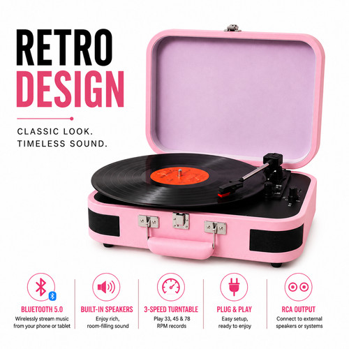 Class record player turntable - class,