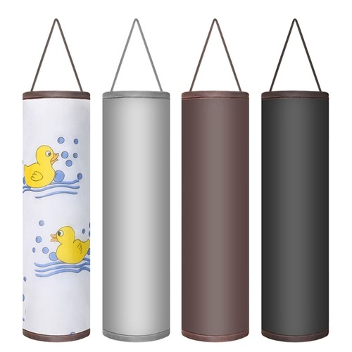 Reused grocery bag - holder, wall