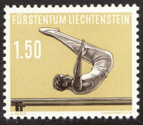 1957 liechtenstein 311 - 1957,