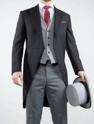 Mens black herringbone - i4,