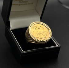Gold Ring Full Sovereign
