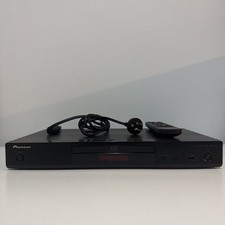 Pioneer BDP-180 - K Blu Ray 3D Player Black SACD Power Tested w/ Remote GC HTF