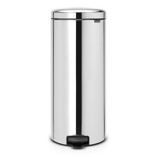 BRABANTIA 30L NEWCON PEDAL BIN BRILLIANT STAINLESS STEEL